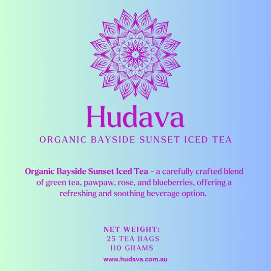 Bayside Sunset Iced Tea - 25 Pyramid Tea Bags